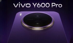 Vivo Y600 Pro smartphone showing slim design with massive 10200mAh battery feature