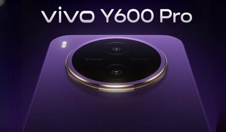 Vivo Y600 Pro smartphone showing slim design with massive 10200mAh battery feature